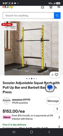 Soozier pull up/ smith machine