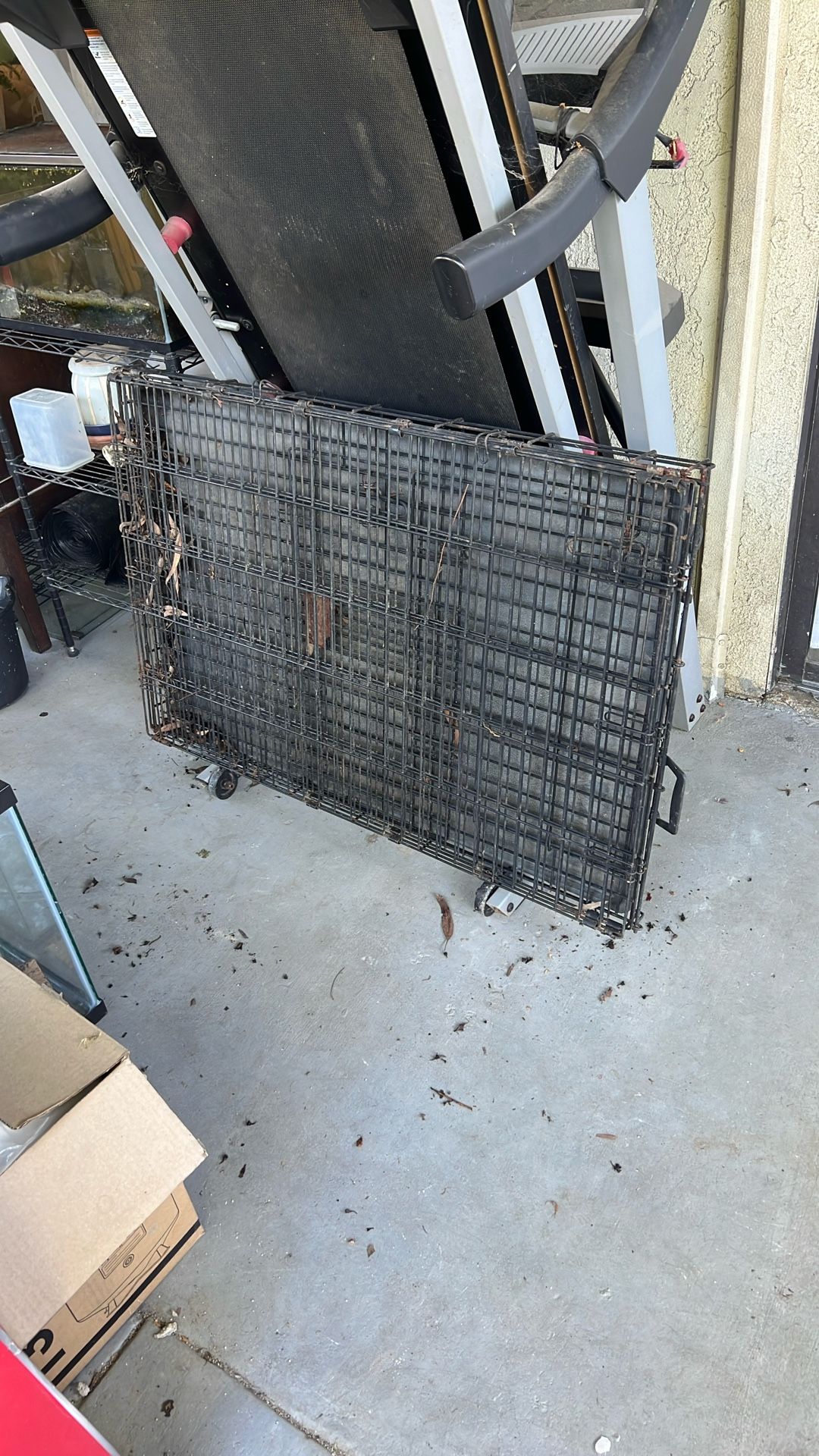 Extra Large Foldable Metal Dog Crate