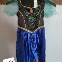 Frozen Anna Costume Dress 