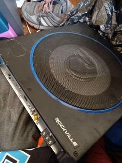 Rockville RW10CA 10inch 800 watts sub with amp