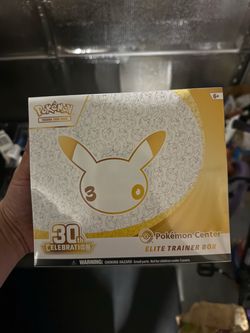 Pokémon Center 30th Celebration Elite Trainer Box