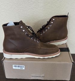 Thursday Boot Company Men's Diplomat Moc Toe Leather Boot Size 11