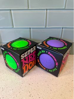 Needoh Super Needoh green/purple BRAND NEW authentic