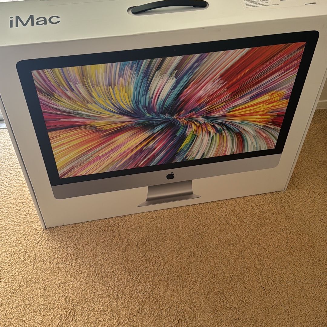 Like new Apple 27 inch iMac desktop