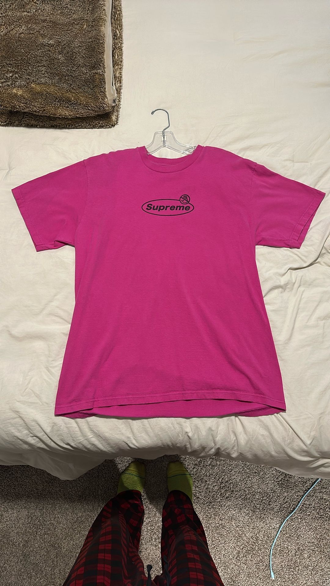 Supreme Pink T Shirt