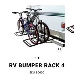 New Swagman RV BUMPER RACK 4 