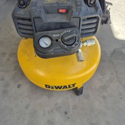 Dewalt Air Compressor And Nail Gun 