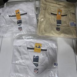 LOS ANGELES RAMS JERSEY S & 3XL LEFT $50. CASH PLEASE 