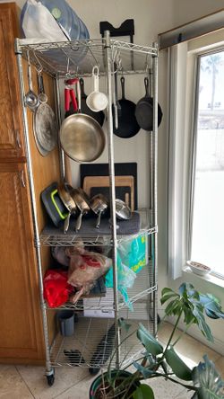 Kitchen or garage rack