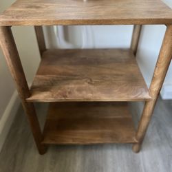 MCM End Table / Side Table Solid Wood