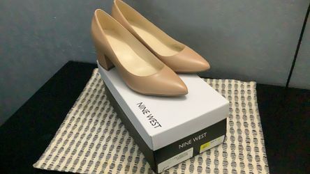 NINE WEST Women’s Pump Shoes , Leather, Used Once, Like New Condition