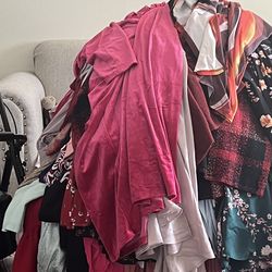 Plus, size woman clothes  there in good condition everything must go