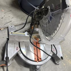 Rigid dual bevel miter saw 10 in.