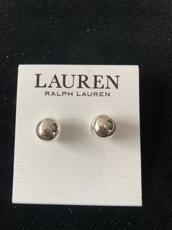 Ralph Lauren Earrings Round Design 