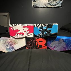Pokemon ETB Boxes With Accessories & Cards