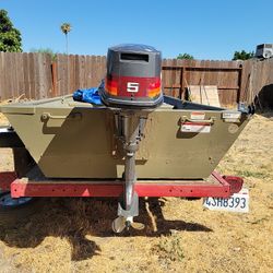 5hp Mariner 2 Stroke Outboard "Only"