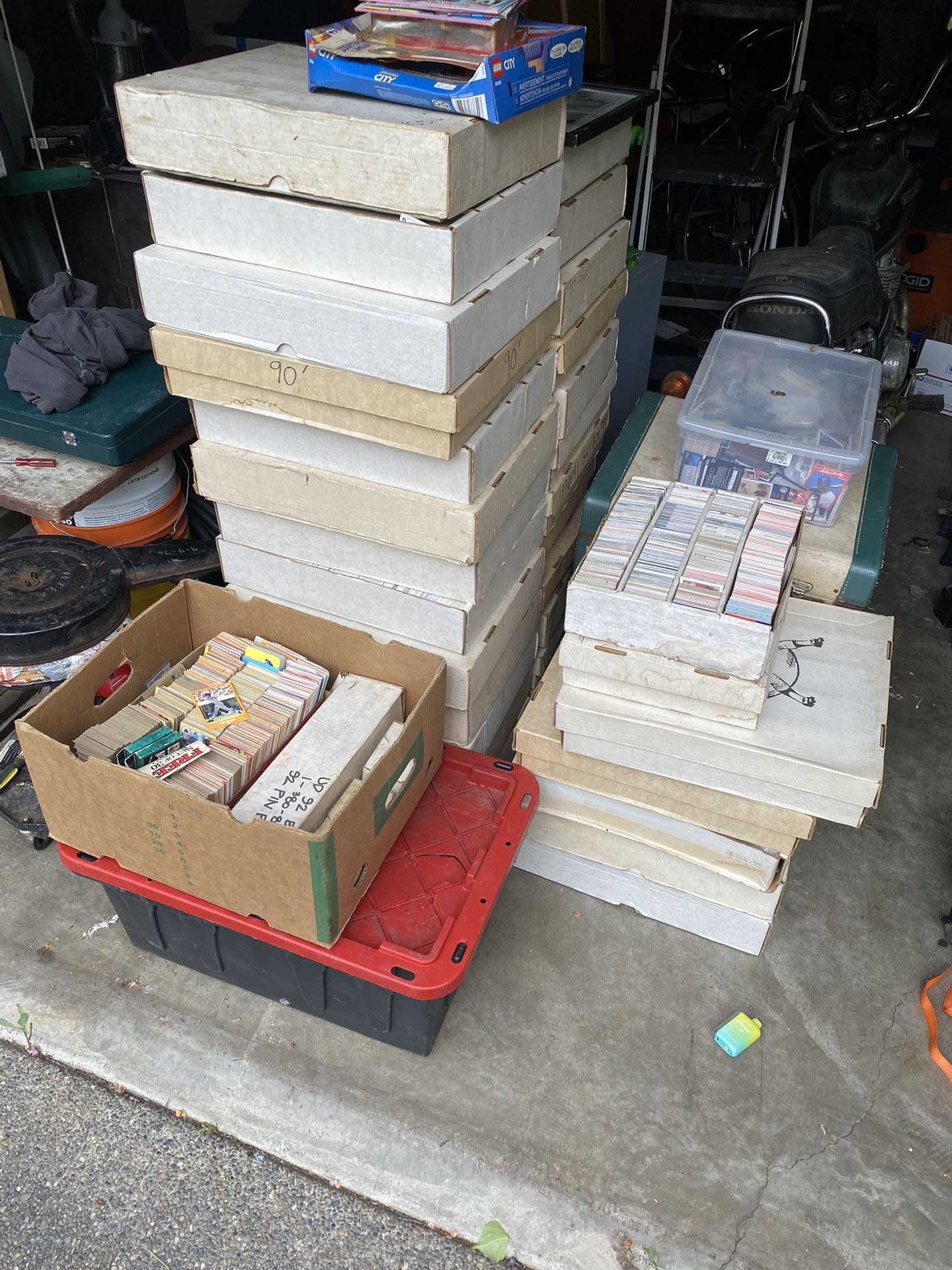 Huge Sports Cards Collection