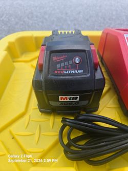 Milwaukee M18 6.0 HO and 3.0 HO batteries