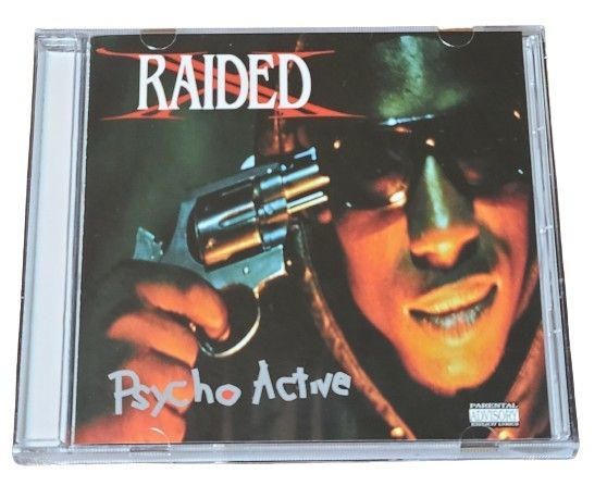 X-Raided Psycho Active CD Rare Rap Black Market Brotha Lynch Hung HTF