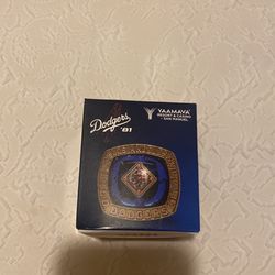 1981 WORLD SERIES RING