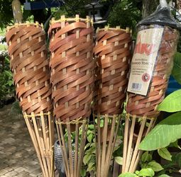 Tiki Torches- $5