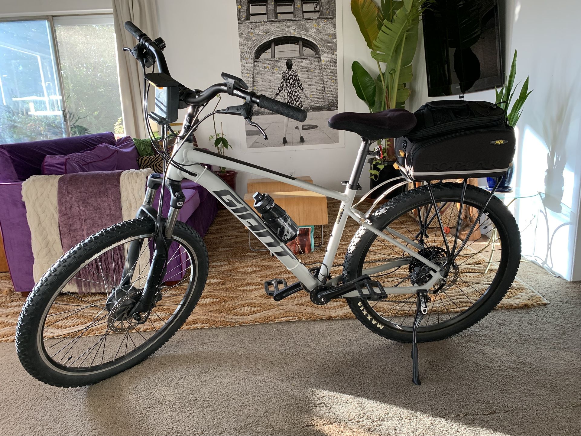 Fully Loaded Giant Talon Bike with Swytch e-Kit + Commuter Upgrades