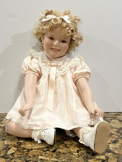Shirley Temple Ceramic Doll