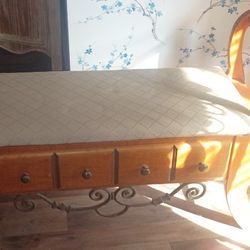 Entry Bench End Of Bed Bench Or Just Bench For Anywhere You'd Like Very Heavy Made Very Solid This Is An Older Piece