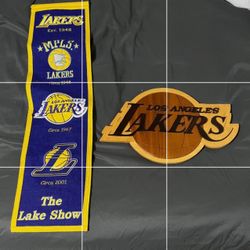 Lakers Hangable Memorabilia