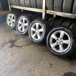 18” Toyota Rav 4 Rims And Tires 