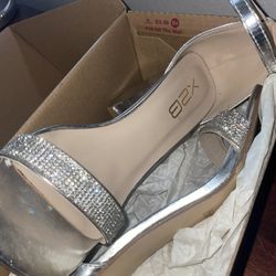 Rhinestone Heels $20