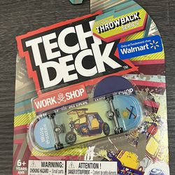 Ultra Rare Work Shop Tech Deck Fingerboard Walmart Exclusive