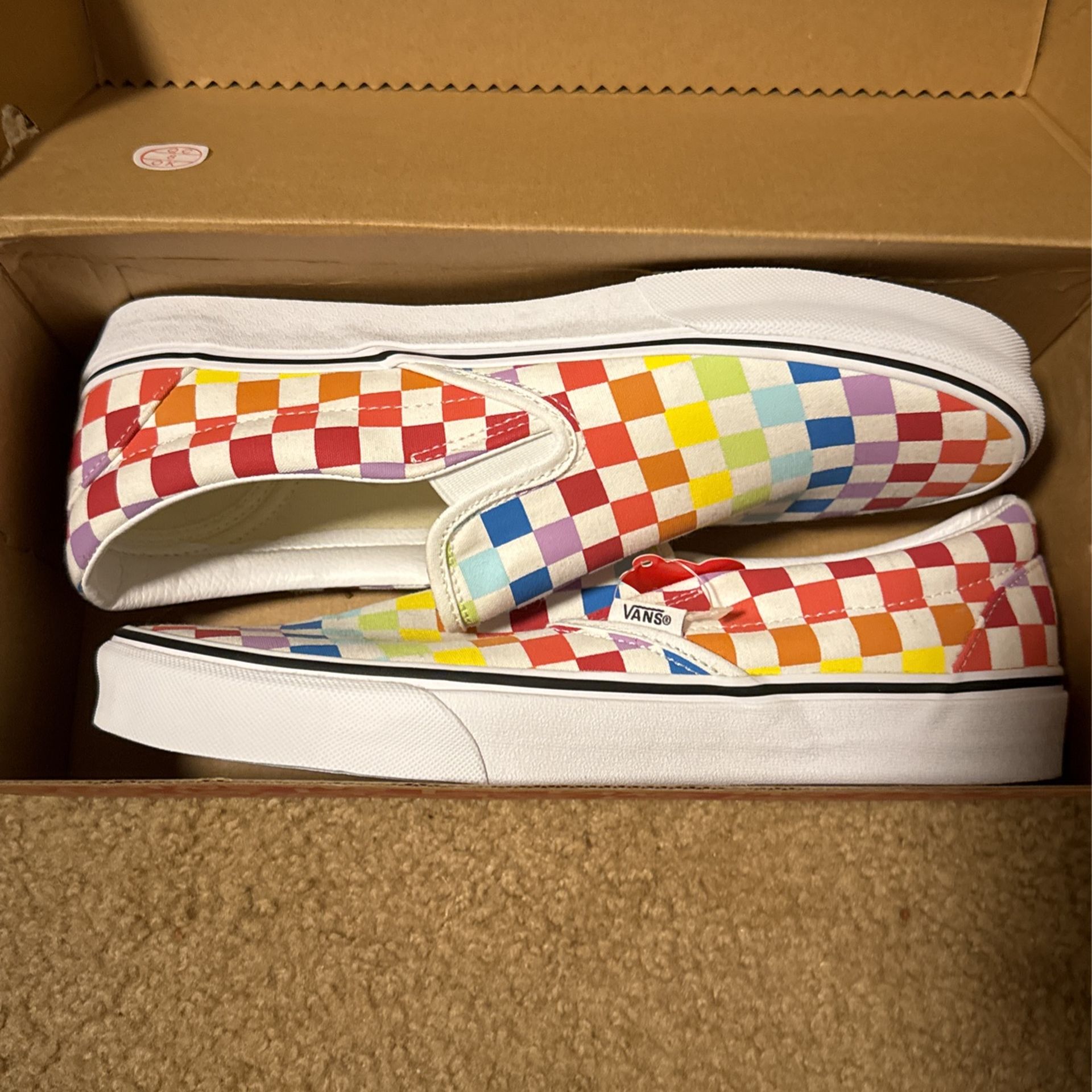 Vans Slip On Multicolor Size 10.5