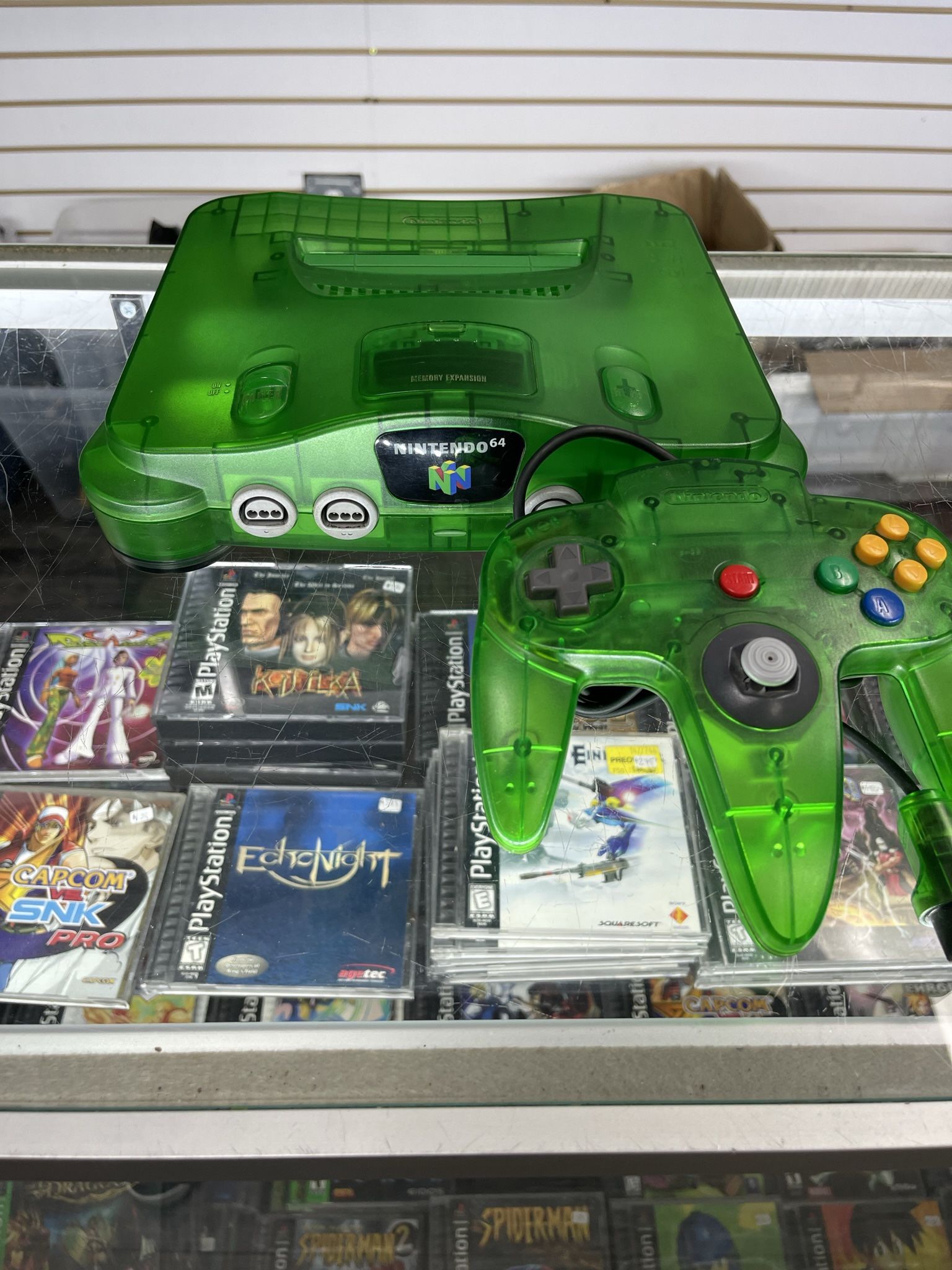 Nintendo Jungle Green $200 Gamehogs 11am-7pm