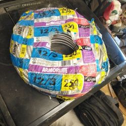 Armorlite  250ft ...12/3  Solid  Metal Clad Cable