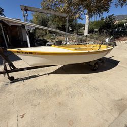 14’ Vagabond Sailboat 