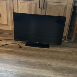 32” JVC TV with Remote and Roku