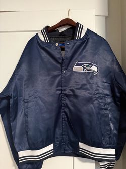 Seattle Seahawks Satin Bomber Jacket