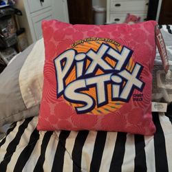 New. Nestle. Pixie Stix. Pillow.