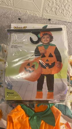 Spirit Lil Pumpkin Infant Costume  18-24 Months Halloween Infant