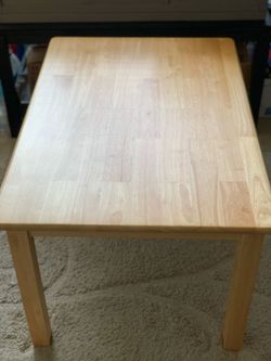 ECR4Kids 36in x 24in x19in Rectangular Hardwood Table Children's Furniture Kids