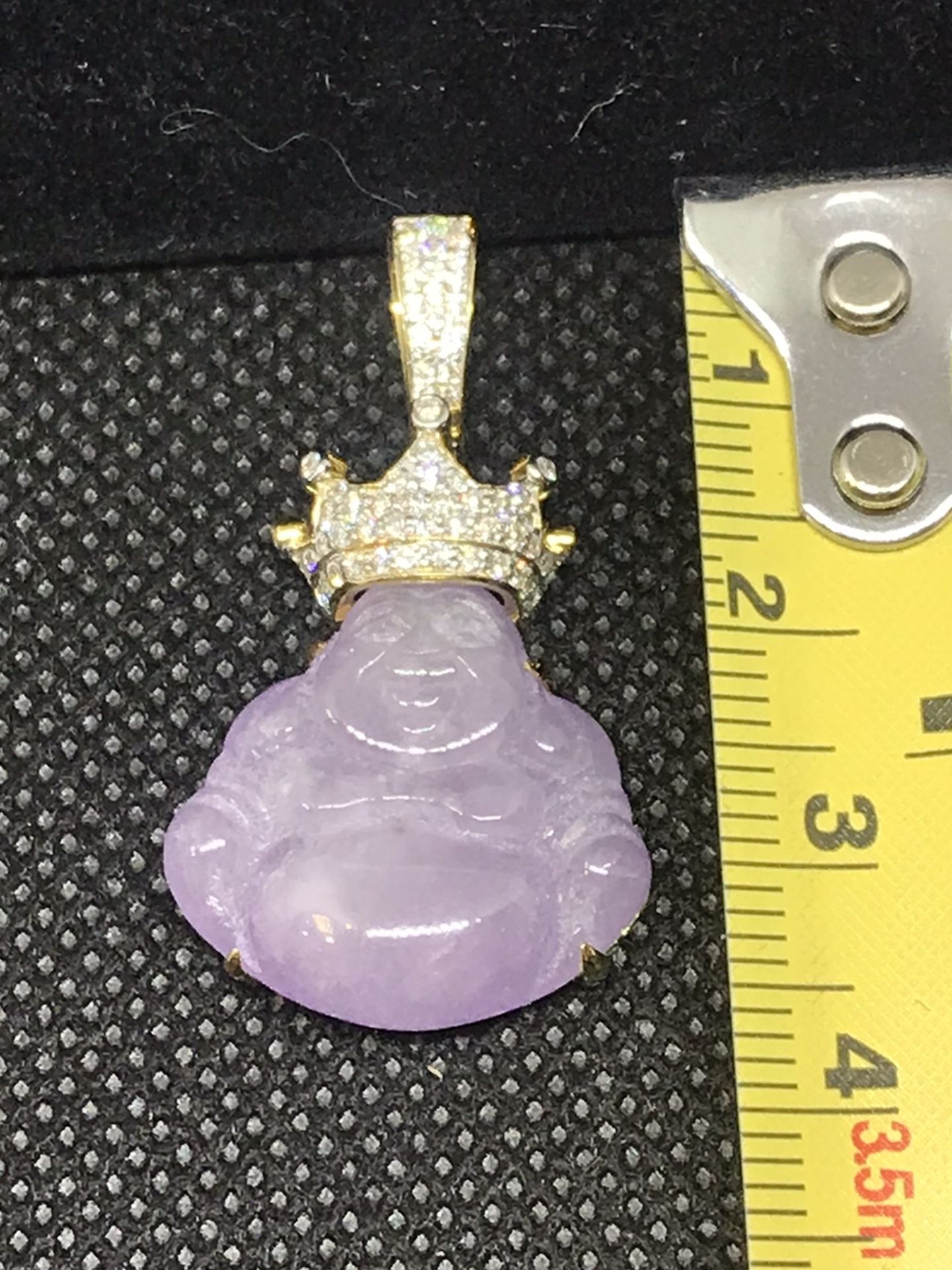 Diamond Buddha medallion , Pendant ,budda charms,iced out piece bustin’ piece, charm , medallion
