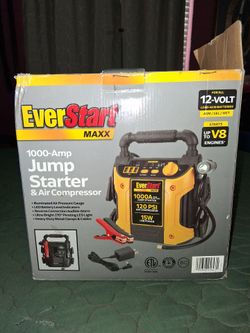 Used everstart jump starter and air compressor