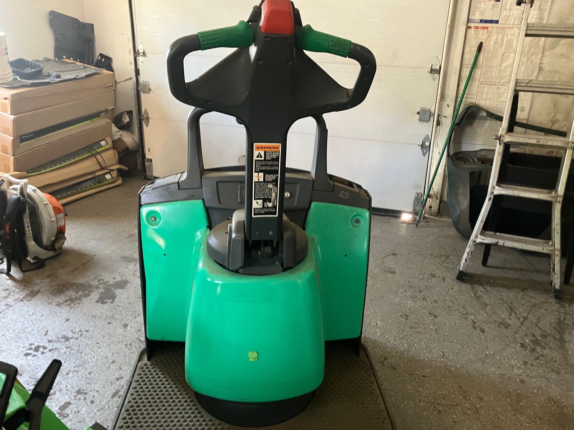 Mitsubishi 24V Ride On Electric Pallet Jack