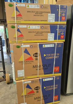 Mini Splits 1 ton- with Wi-Fi