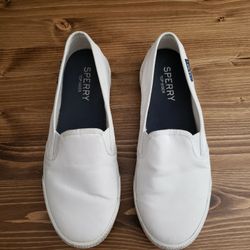 Sperry Canvas Slip-on /  Sz 8 1/2