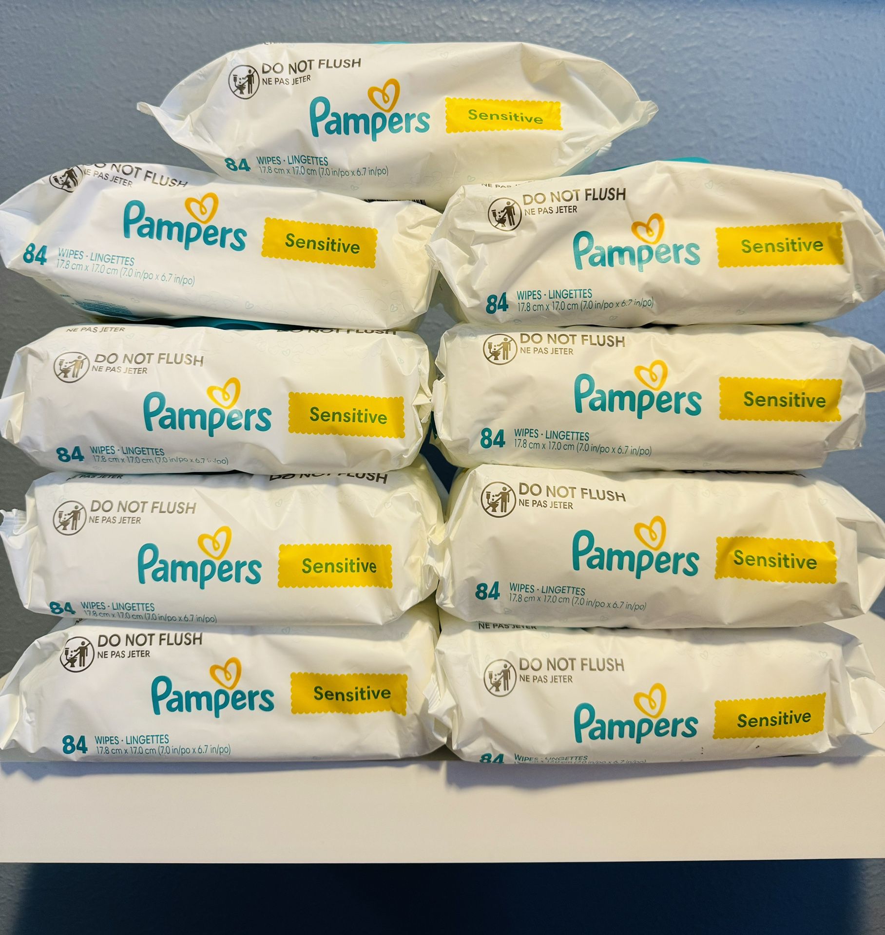 Pampers Wipes Sensitive 765 ct 