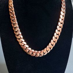 Rose Gold Miami Cuban Links – VIP Jeweler Quality 🔥