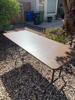 6 ft Folding Table 72 x 30