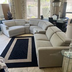 Grey Large Sectional Couch